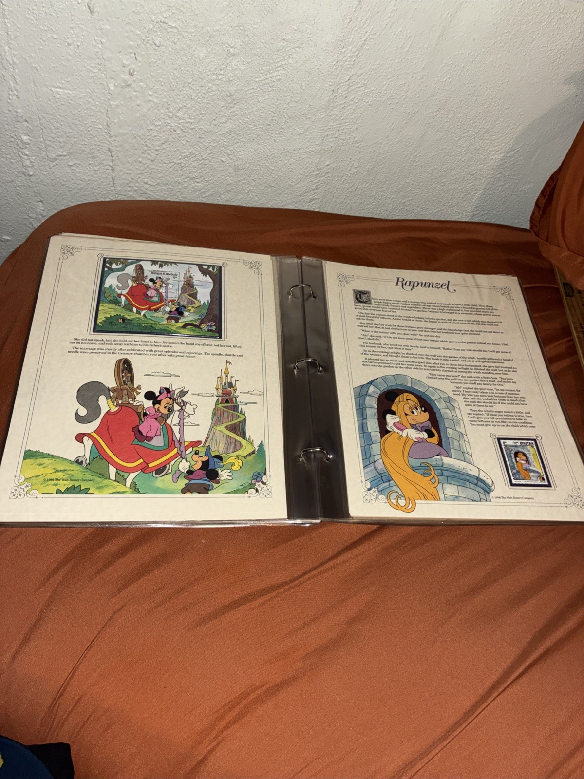 Walt Disney Grimm's Fairy Tales Panel Collection Postal Commemorative Society200