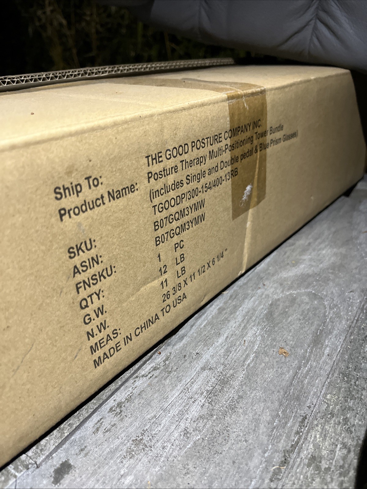 Pain Free At Sea Multi-Positioning Tower Posture Therapy Pedal Egoscue