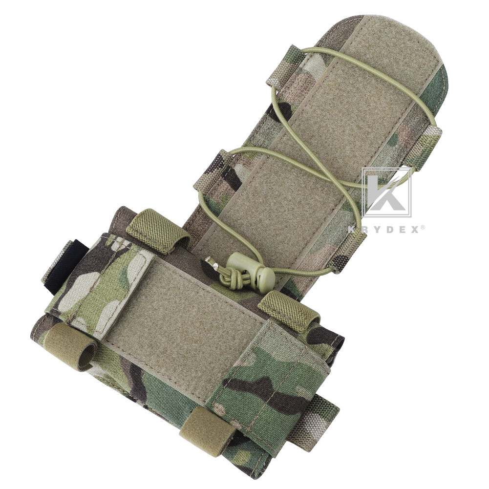 KRYDEX Helmet Counterweight Pouch Helmet Battery Pouch Cord Lock Retainer