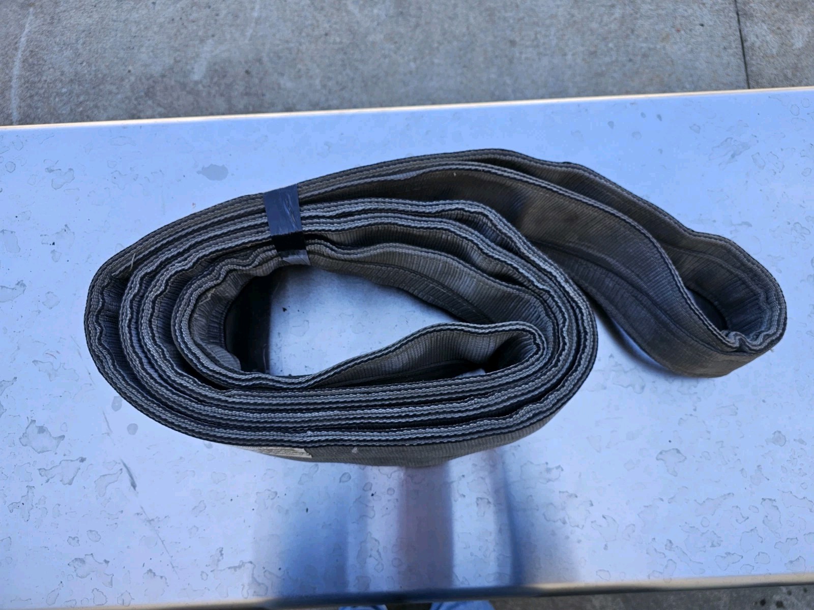VERNON BLACK DIAMOND LIFTING PRODUCTS 6" X 12' NYLON SLING USA CHOKER STRAP