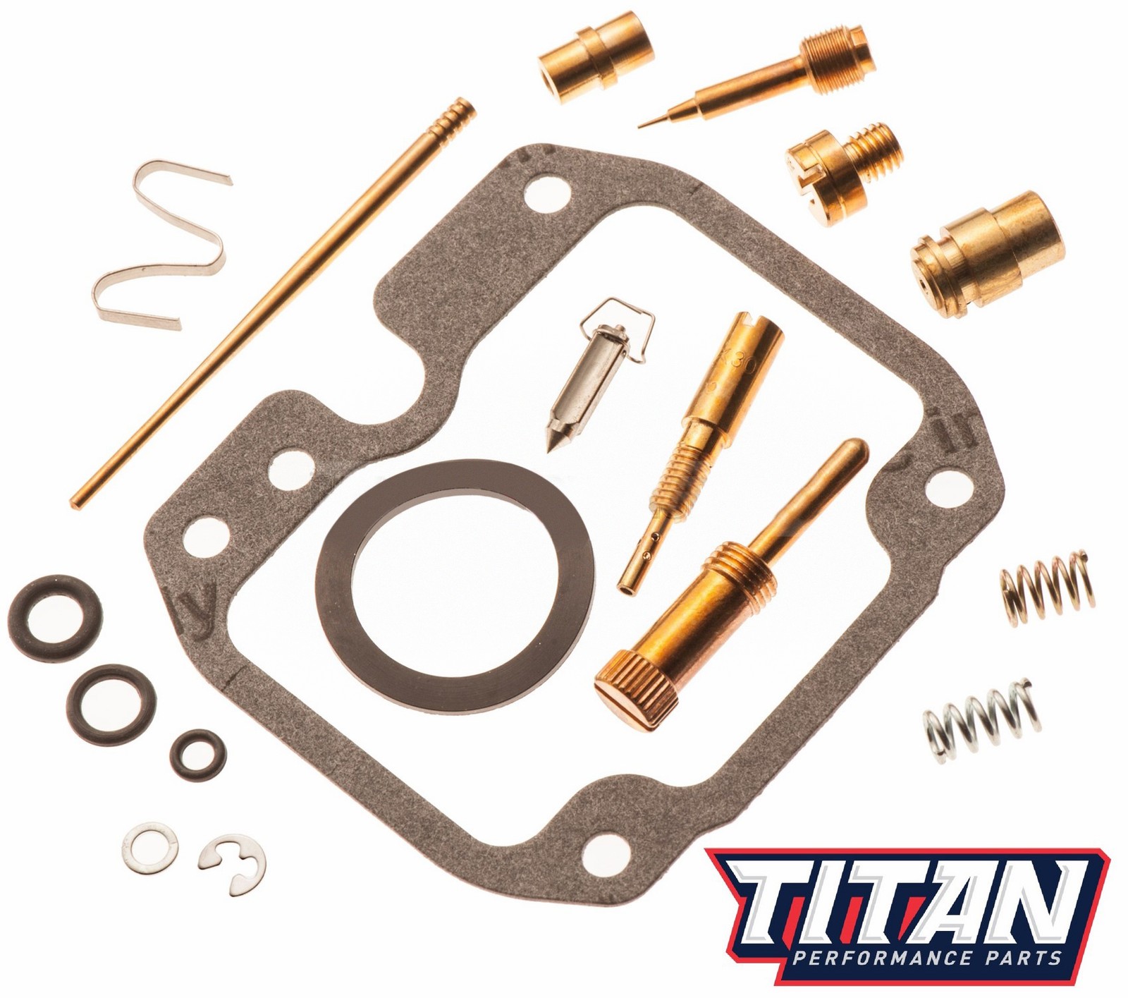 Titan Oe Quality Carb Carburetor Rebuild Repair Kit Kawasaki KLF 220 Bayou 88-02