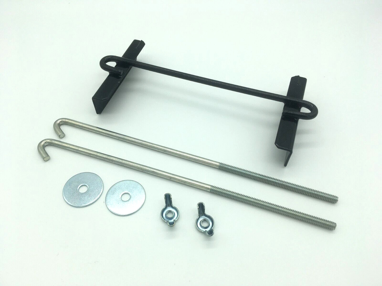 Battery Hold Down Kit Universal, Cross Bar with 10" J Bolts