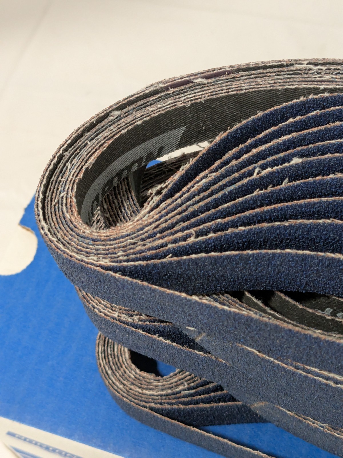 (50) Norton Abrasive Belt: 3/4" W, 18" OAL, 60G, Zirconia Alumina 78072709590