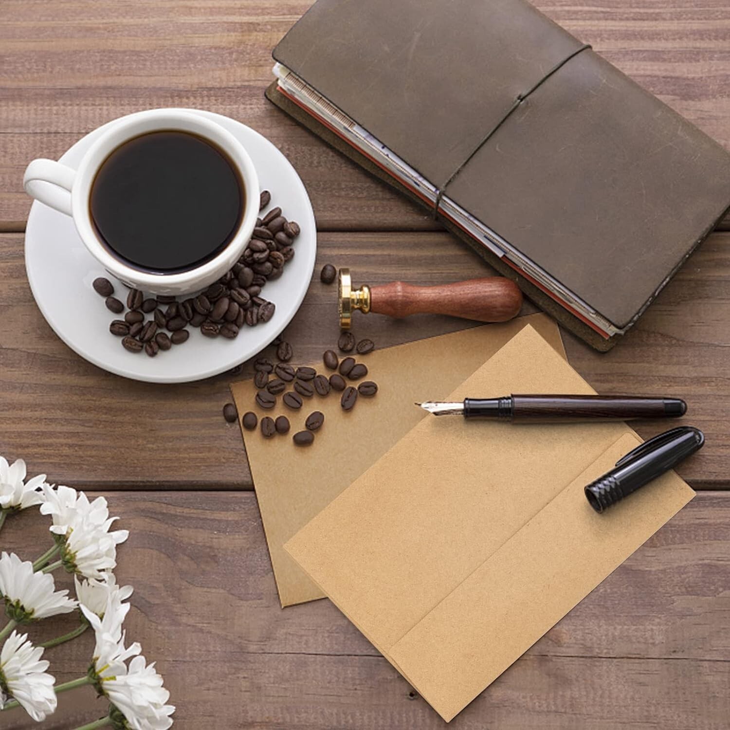 450 Invitation Envelopes Brown Kraft A7 5.25" x 7.25 for 5x7 Photo Wedding Card