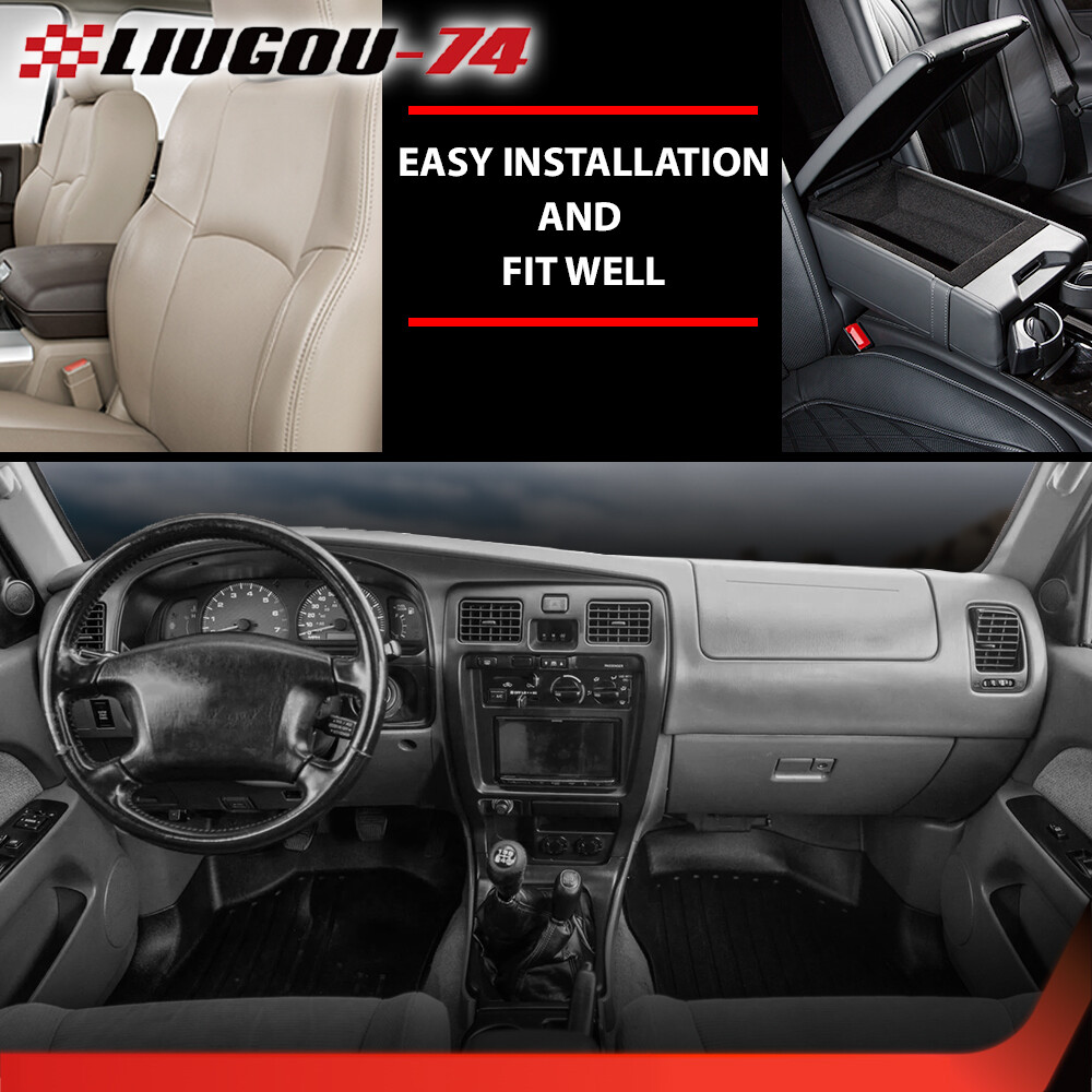 Center Dash Radio Trim Bezel Vents Black Fit For 1999-2002 Toyota 4Runner