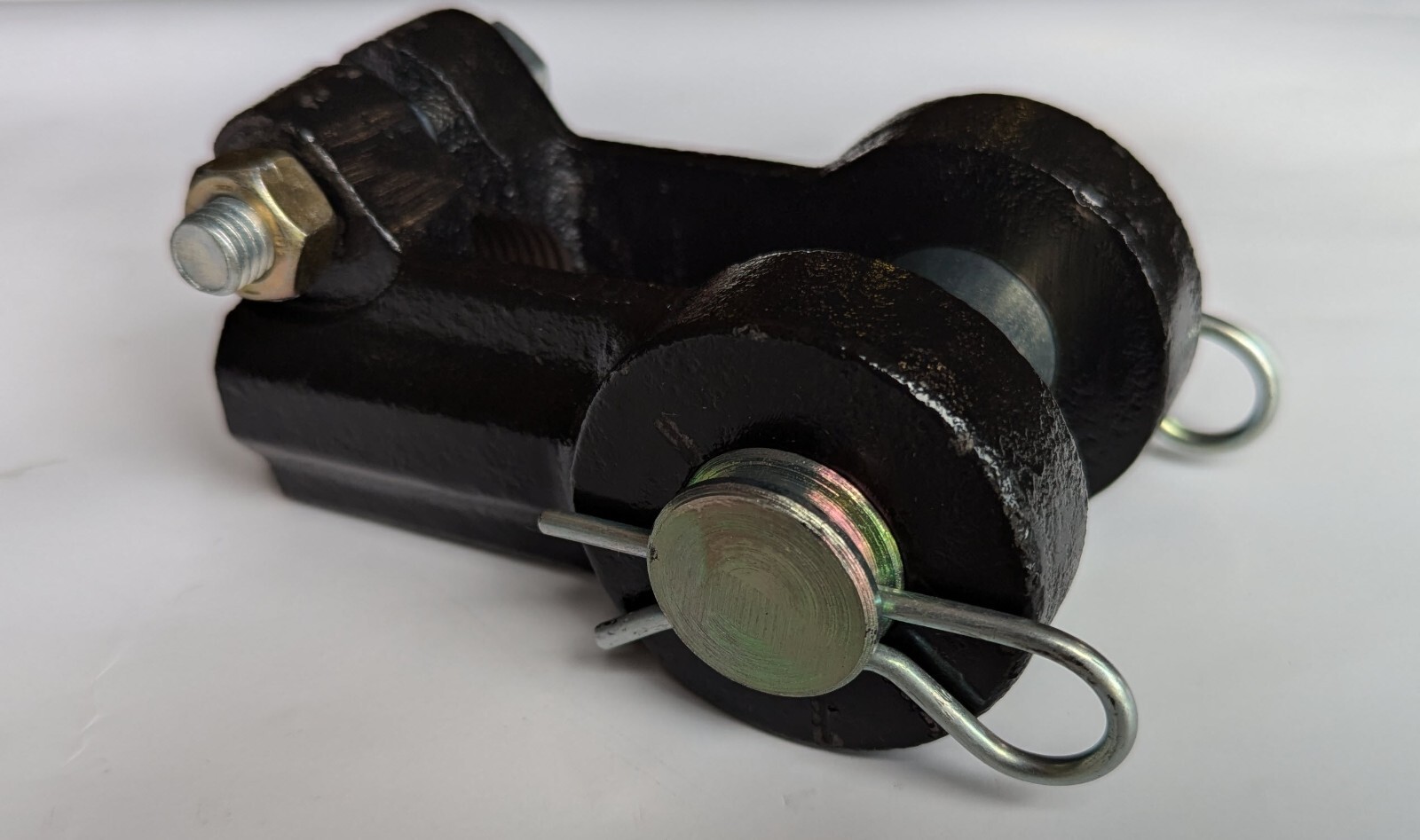 HYDRAULIC CYLINDER CLEVIS 1-1/8”-12 UNF THREADS W/ 1.0" PIN & R-CLIPS