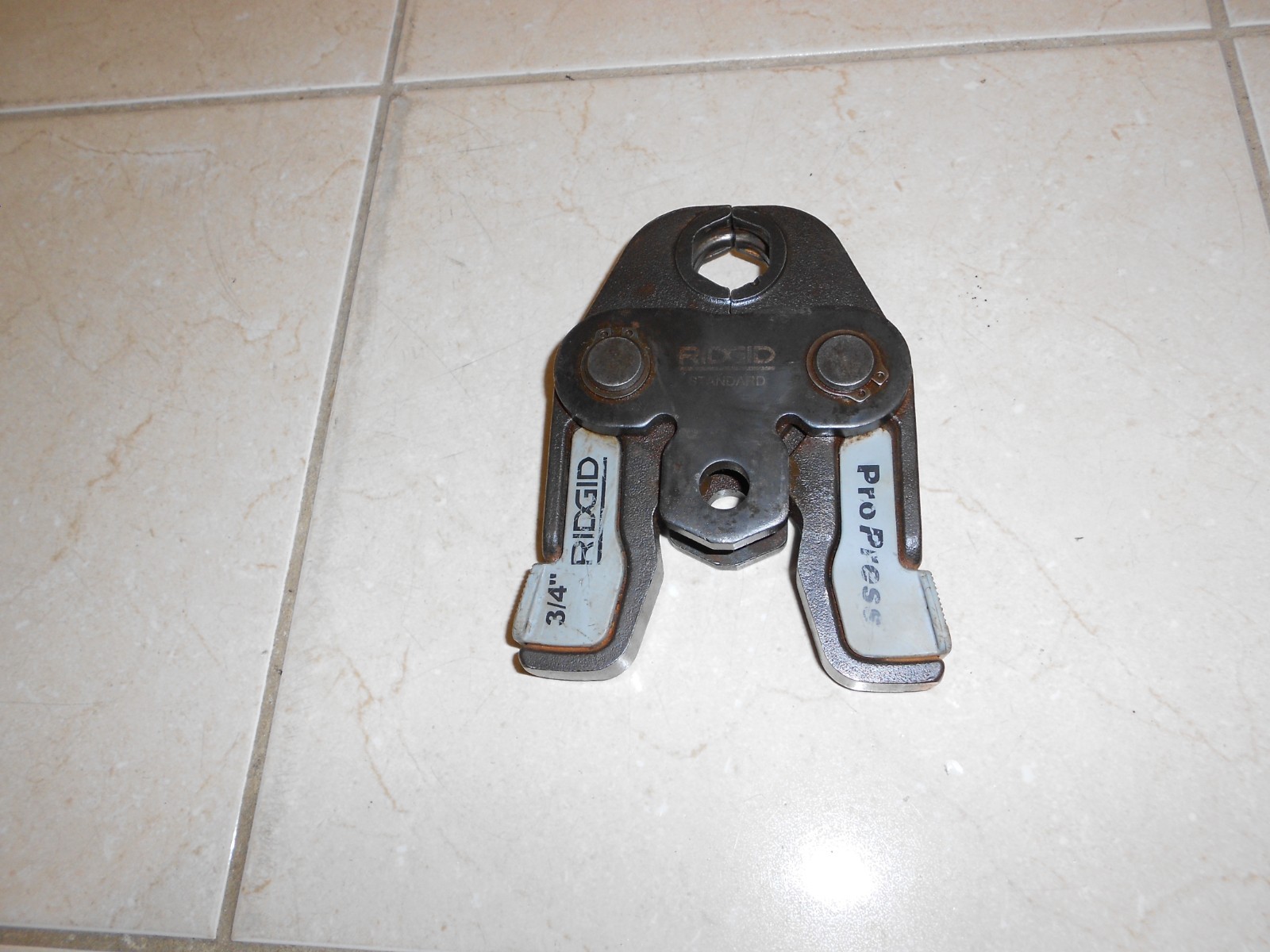 RIDGID STANDARD 3/4" PROPRESS JAW FITS RIDGID RP 350 RP 340 RP 330 PROPRESS