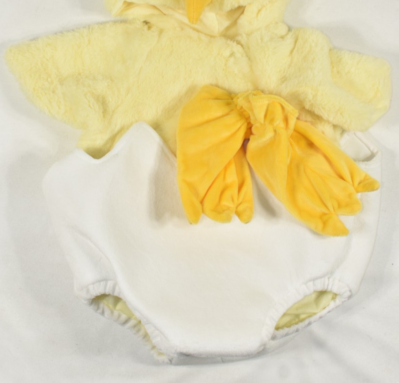 Pottery Barn Kids Baby Chick Egg Chicken Bird Costume Halloween 0-6 Months NEW