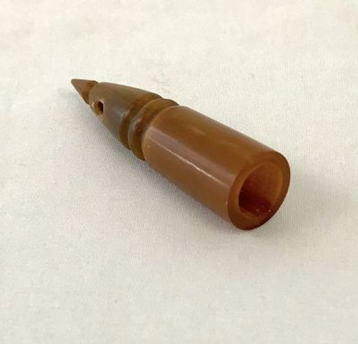 Primitive Horn Powder Measure - Honey Color