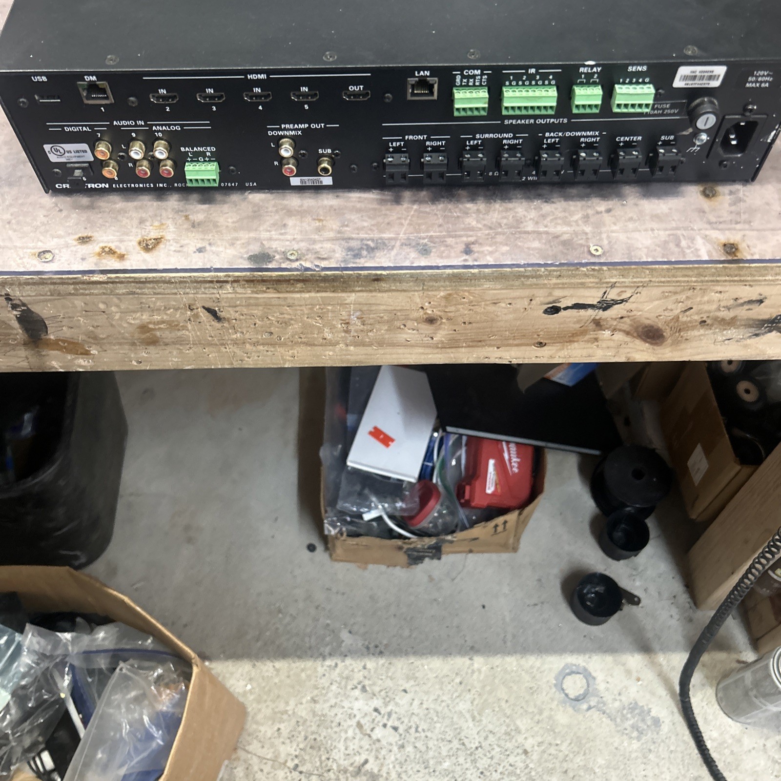 CRESTRON HD-XSPA 4K UHD 7.1 Surround Sound AV Receiver - A841