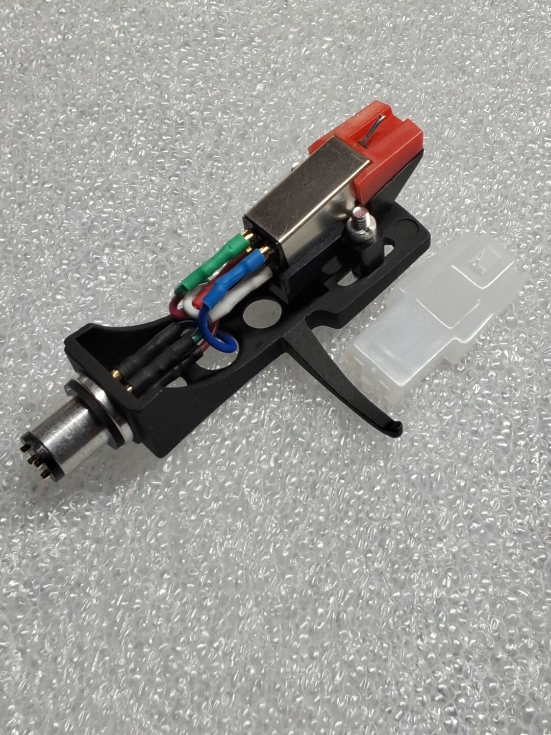 TECHNICS STYLE BLACK Headshell JAPAN Cartridge COMBO with new Diamond Stylus