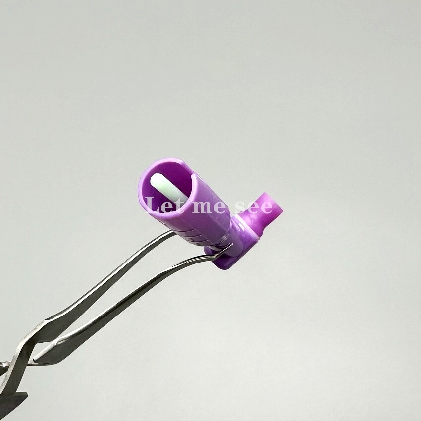 Dental Disposable Prophy Angles Soft Cup Latex Free 90° Polishing Cups Purple