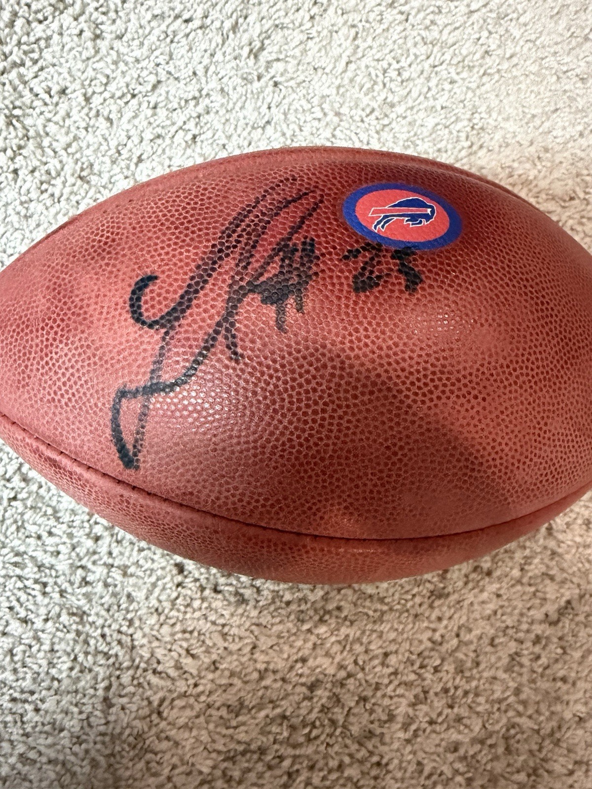 LeSean McCoy Autographed Duke Buffalo Bills Football