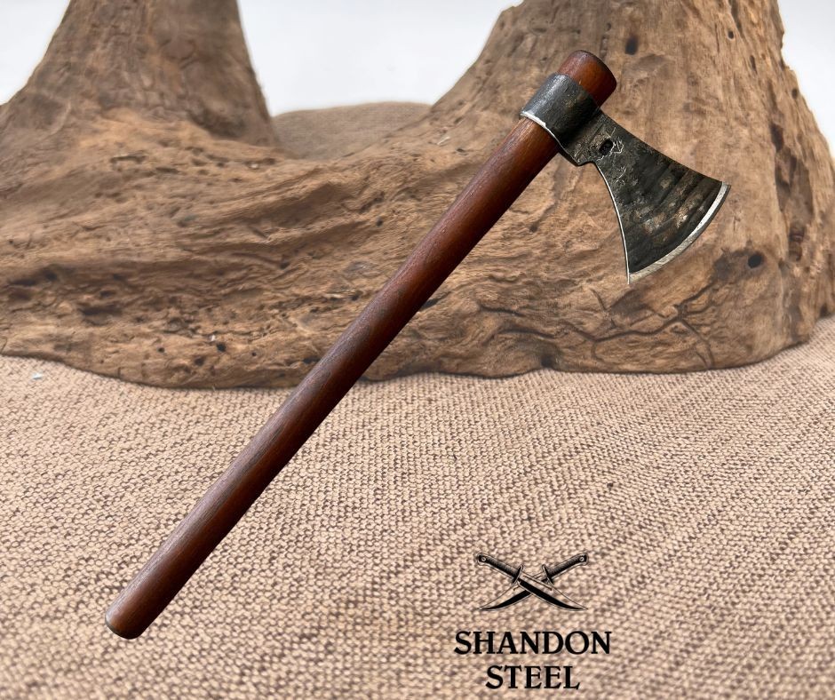 H & B Forge Shawnee Throwing Tomahawk Hand Forged USA Carbon Steel HB310-101