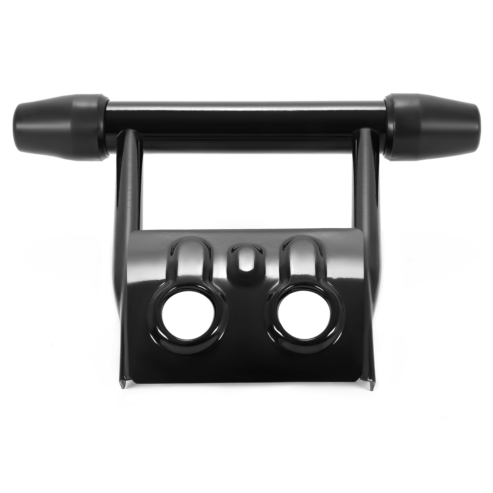 New For Yamaha Banshee 1987-2006 Black Front Bumper Guard & Rubber End Caps