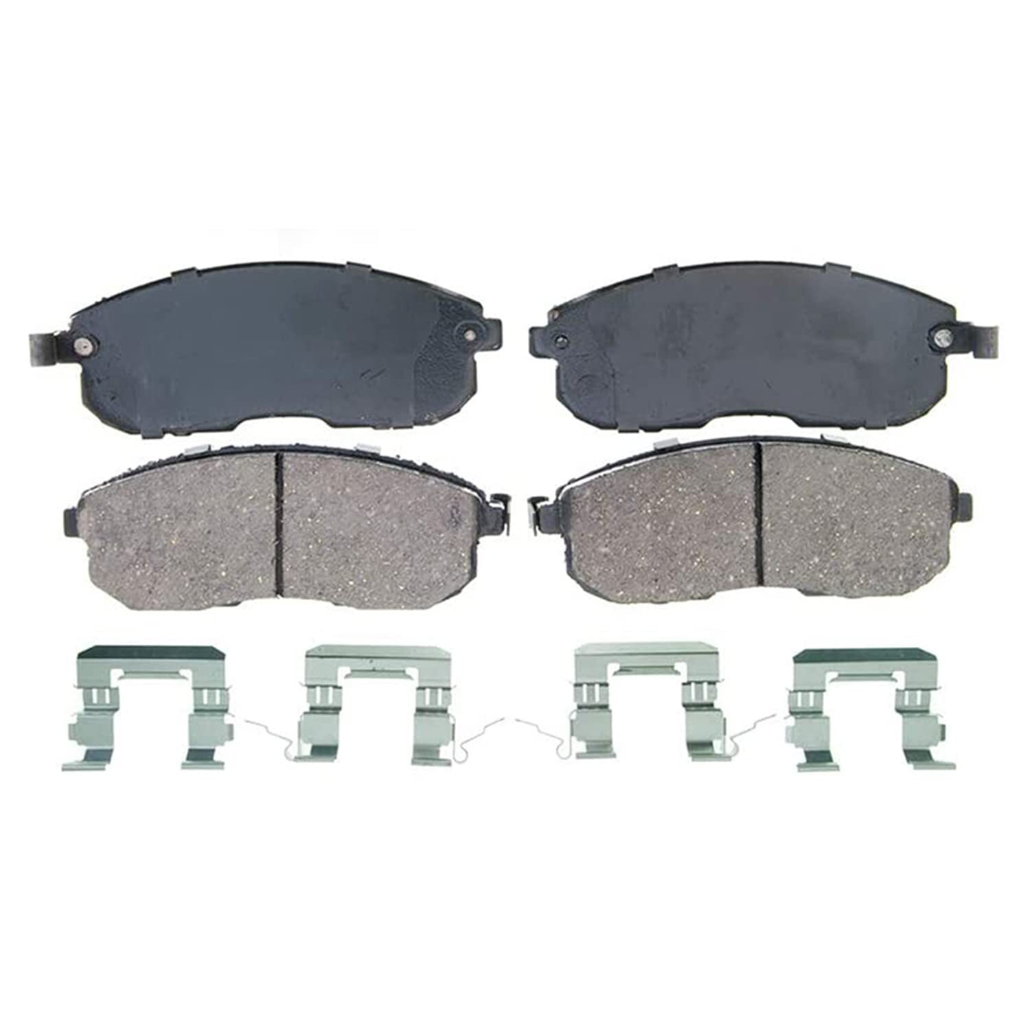 Front Ceramic Brake Pads + Rear Shoes for 2007 - 2012 Nissan Cube Sentra Versa
