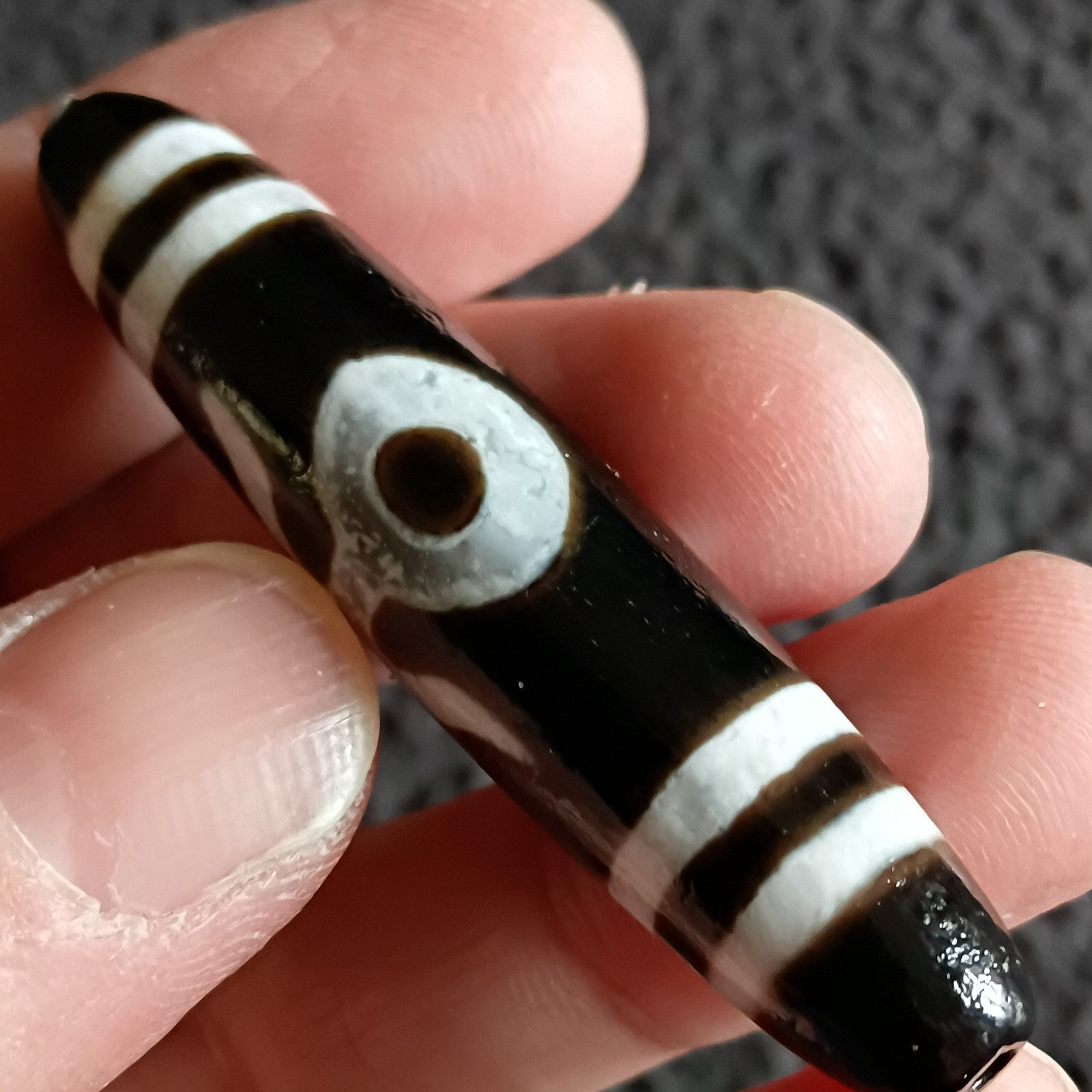 Tibetan Agate Pre 1800s Dzi Bead Lot