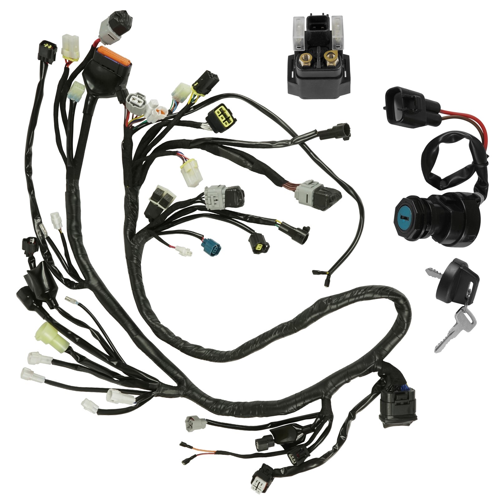 Wiring Harness Switch Key Relay for Yamaha YFZ450R / YFZ450R SE 2014-2020