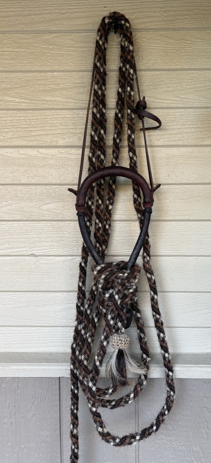 Absolutely Gorgeous Vintage Harris Hackamore With John Silva Mecate