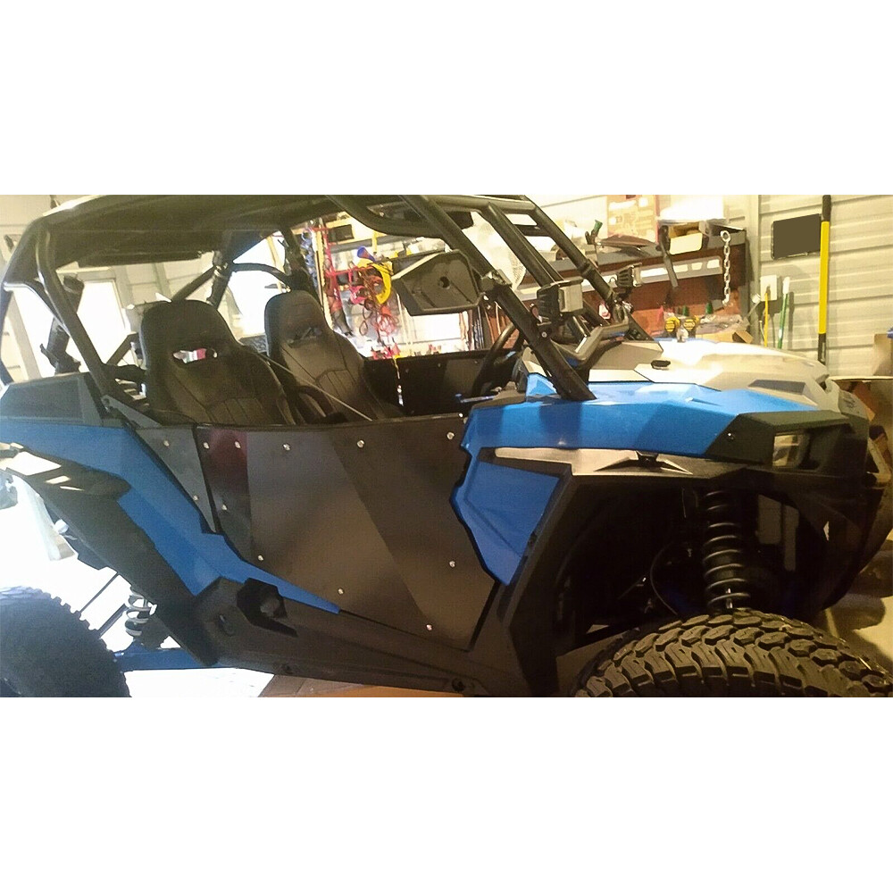 UTV Full Aluminum Doors For 2014-2022 Polaris RZR XP Turbo/S XP 1000 2 Seats