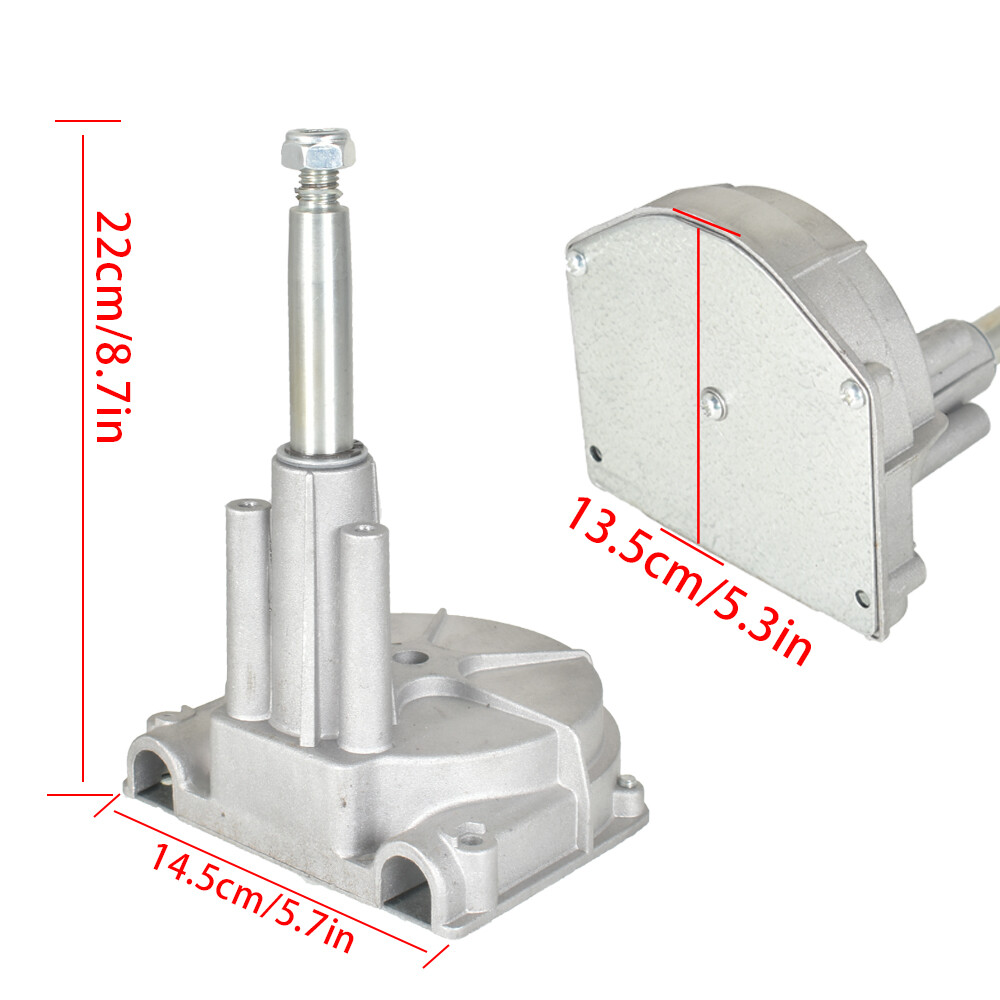 Boat Rotary Steering System Outboard Kit 10FT-17FT Boat Cable With 13.5" Wheel