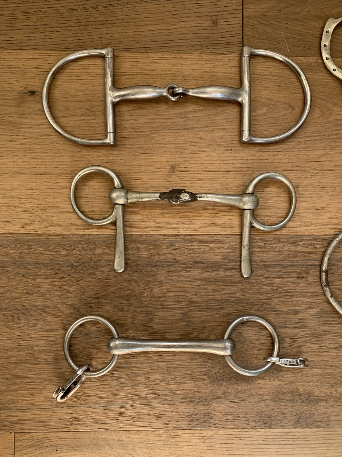 Lot of 9 Vintage Horse Pony Bits Barn Farm Decor