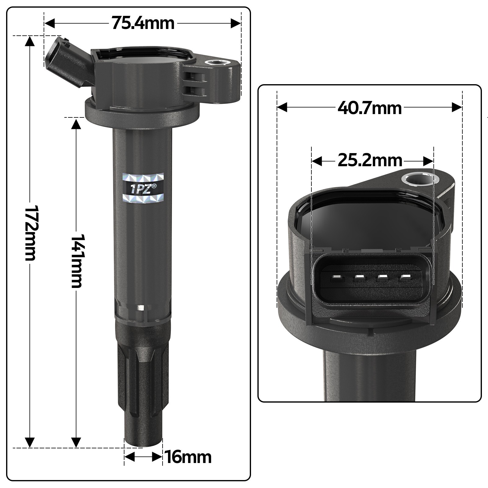 4 x Ignition Coil&Spark Plug For OEM 90919-02251 2007-2020 Toyota Sienna 3.5L V6