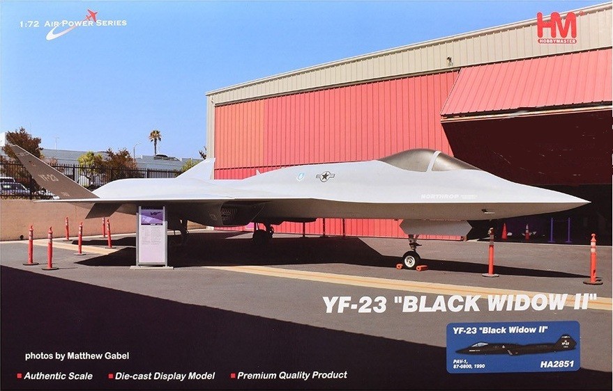 Hobby Master 1:72 USAF Northrop Grumman/McDonnell Douglas YF-23 Fighter, HA2851