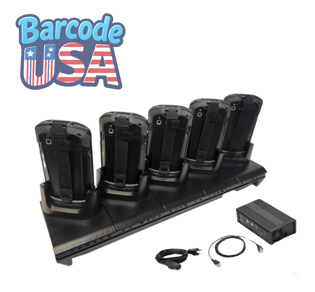 ✅SET OF 5 Zebra TC52 Android Handheld Barcode Scanners +Cradle +Cases!🔥⭐