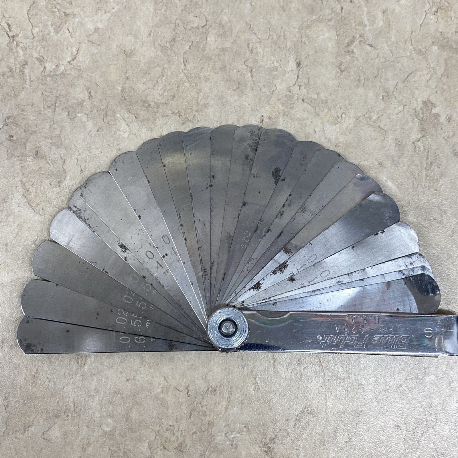 Blue Point Feeler Gauge Blades SAE METRIC FB325A