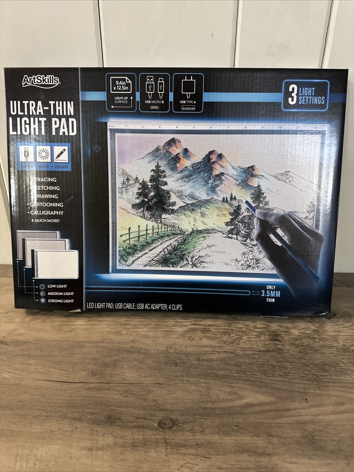 ArtSkills Ultra-Thin LED Light Pad for Tracing and Drawing