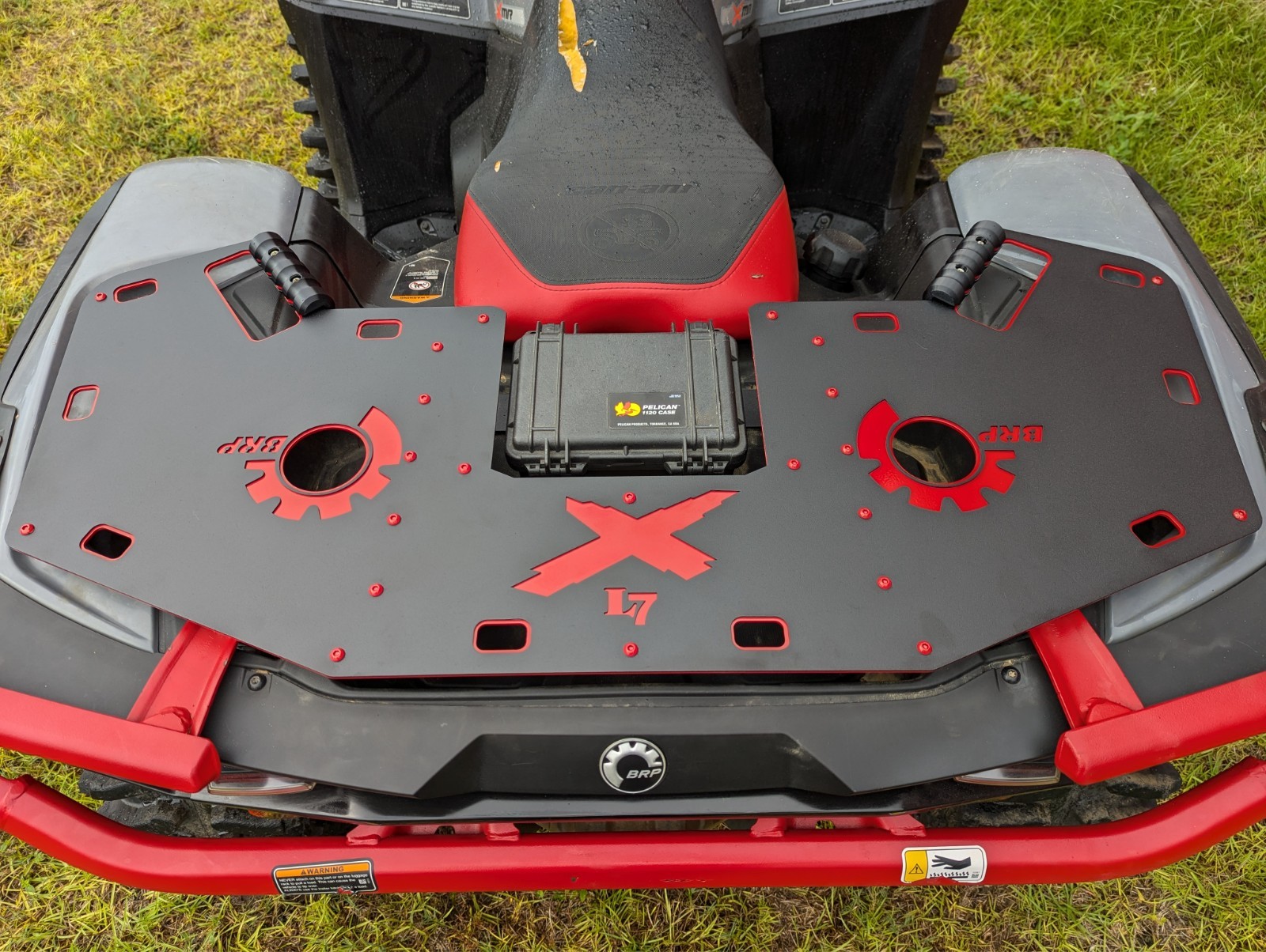 2025-2026 Gen 3 Can-Am Outlander 850 / 1000 Heavy Duty Rear Rack with Storage