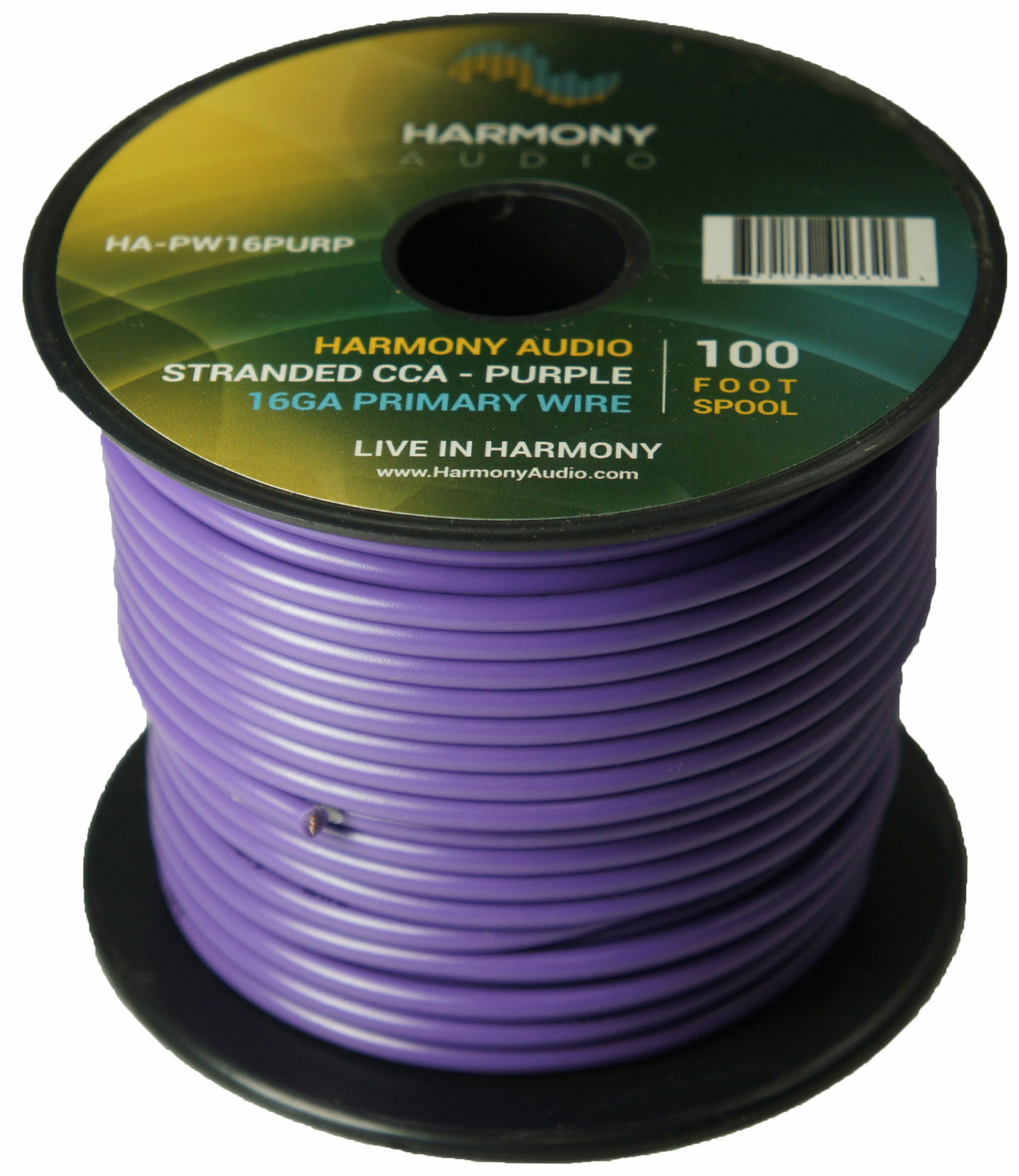 Harmony Car Primary 16 Gauge Power or Ground Wire 1000 Feet 10 Rolls Multi Color