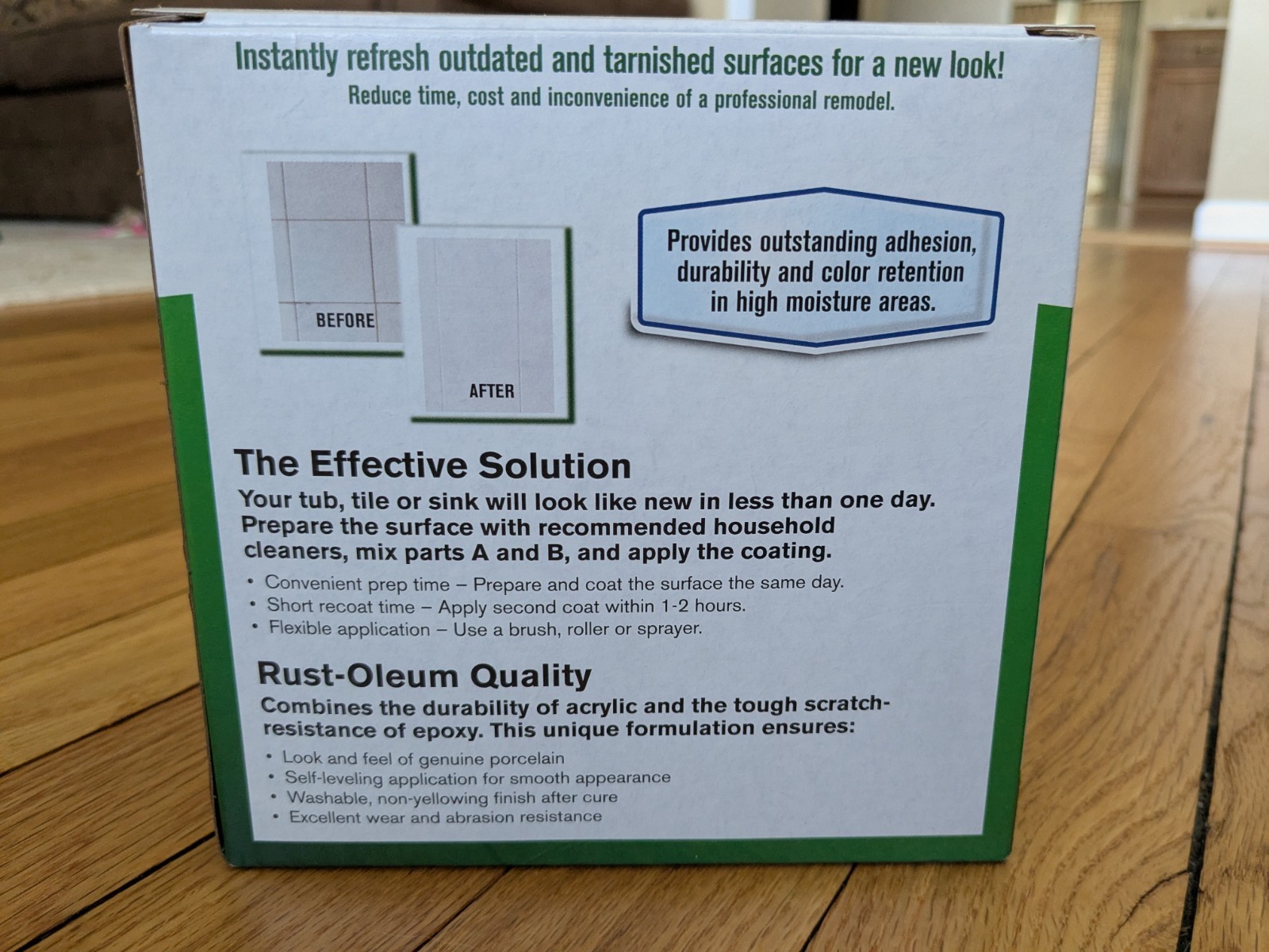 Rust-Oleum Tub and Tile Refinishing Kit 384165 - Gloss White