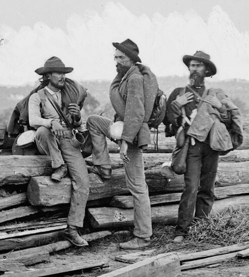 Civil War Confederate Jean Wool Trousers Size 40/42