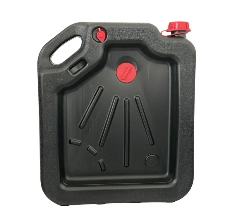 16 Quart Oil Drain Pan Leak-Proof Large Capacity Oil Change Container for Cars