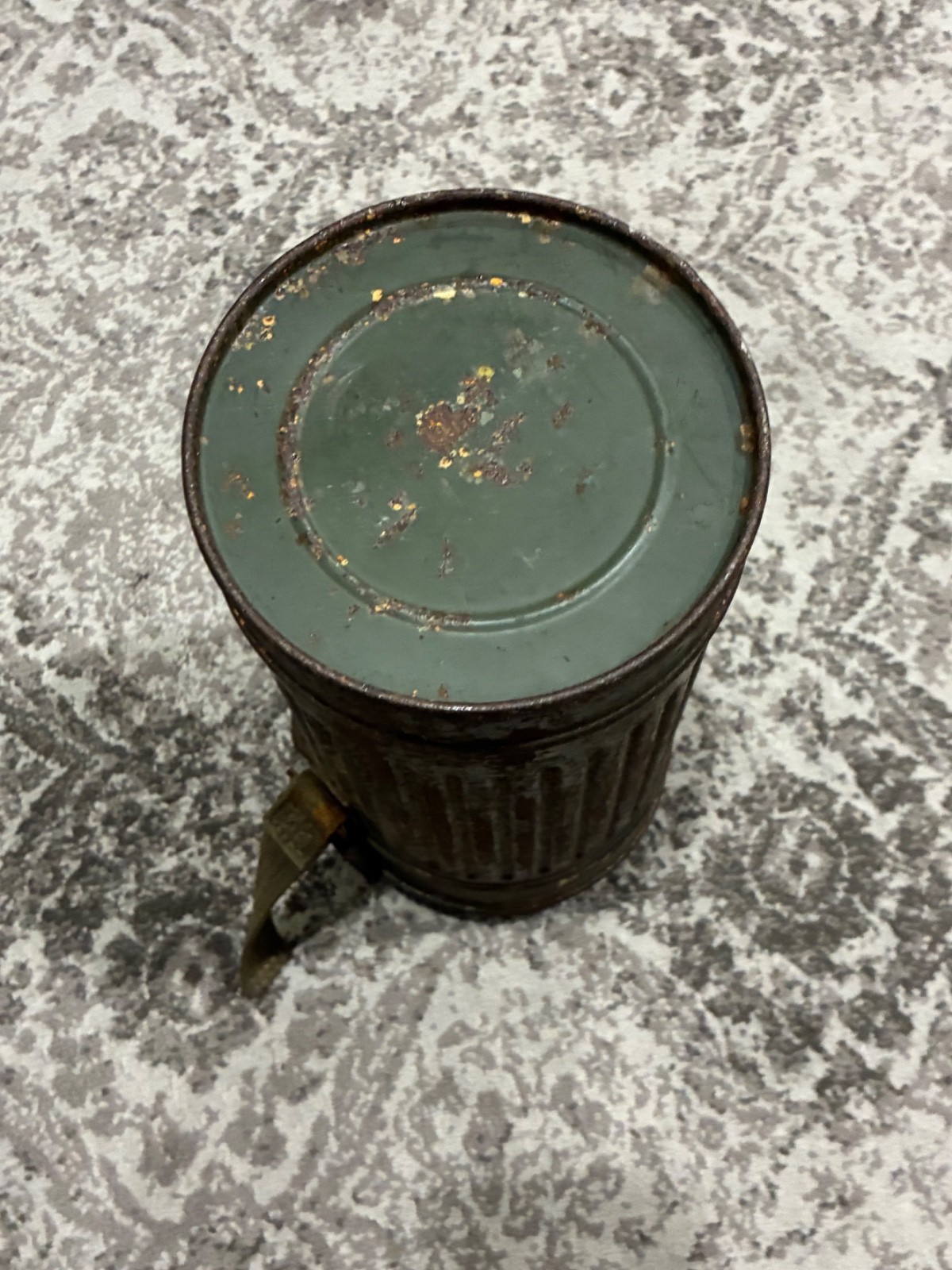 Original German WW2 Gas Mask Canister 1937