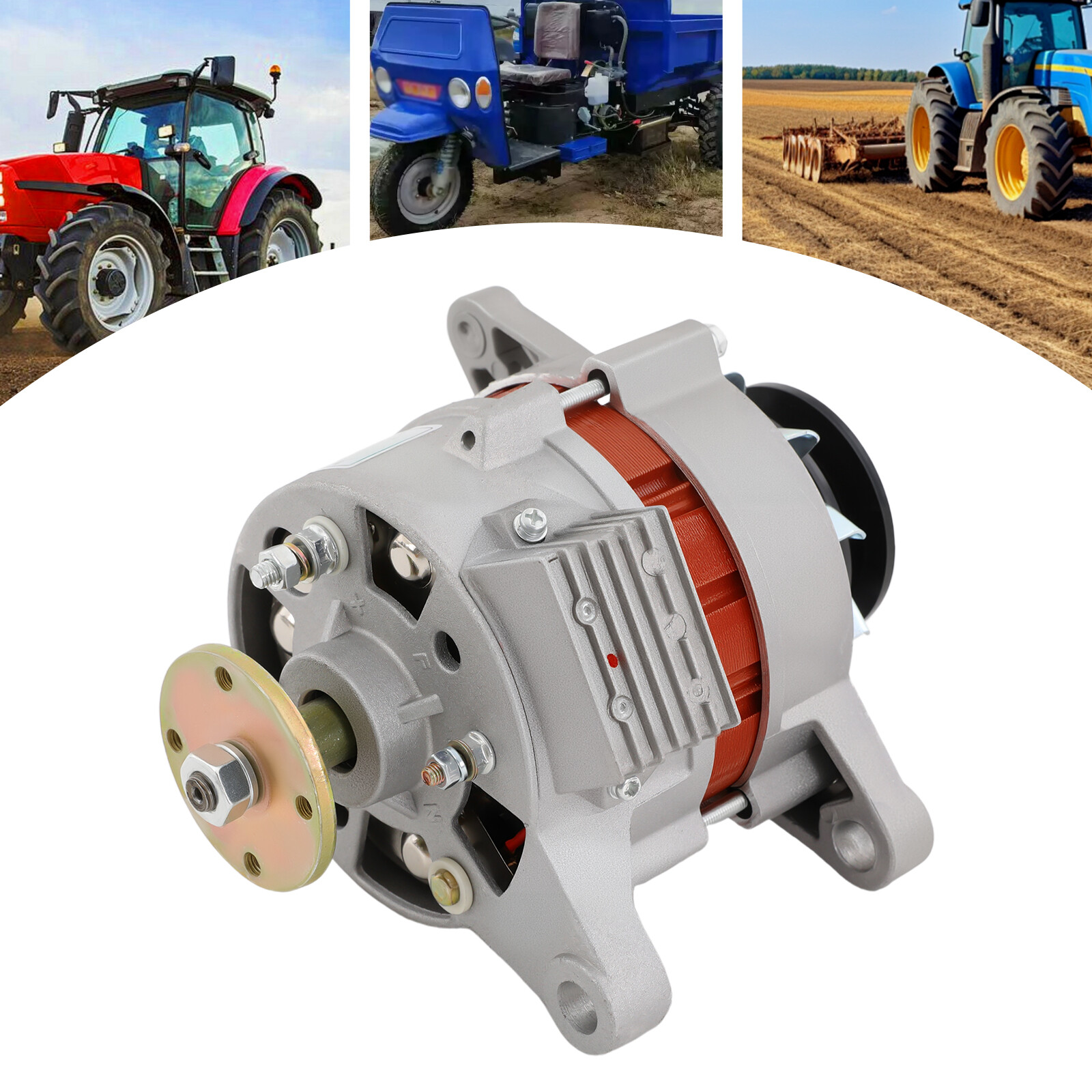 1KW PMA Permanent Magnet Generator AC Brushless Low Rpm Alternator Double Wheel