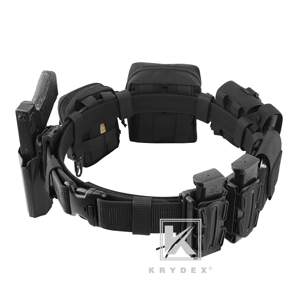 KRYDEX Tactical Police Security Guard Duty Belt Law Enforcement Outer&Inner Belt