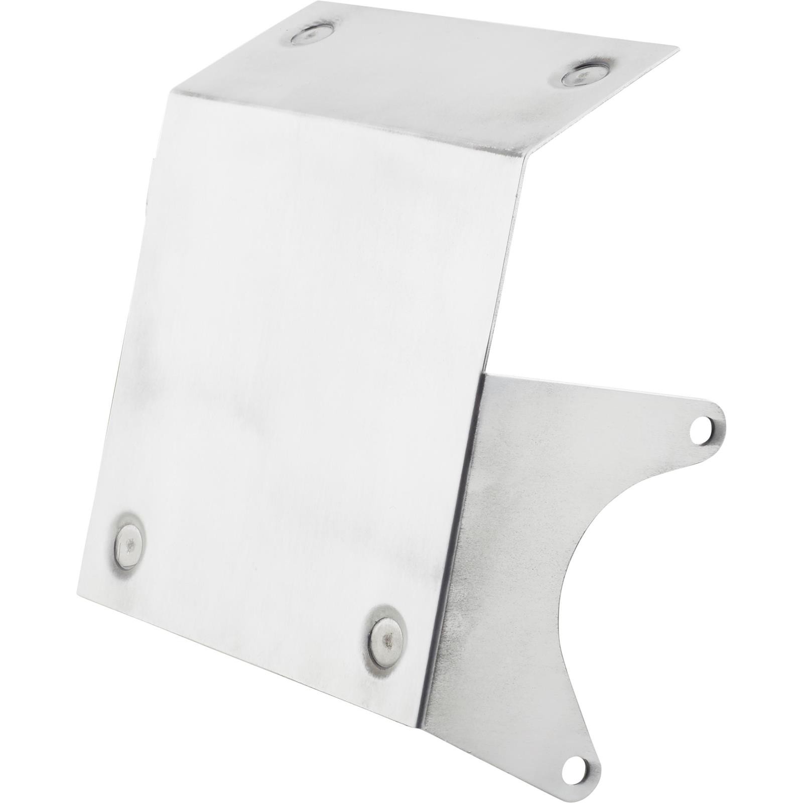 Polished Aluminum Heat Shield, Fits Chevy Starter