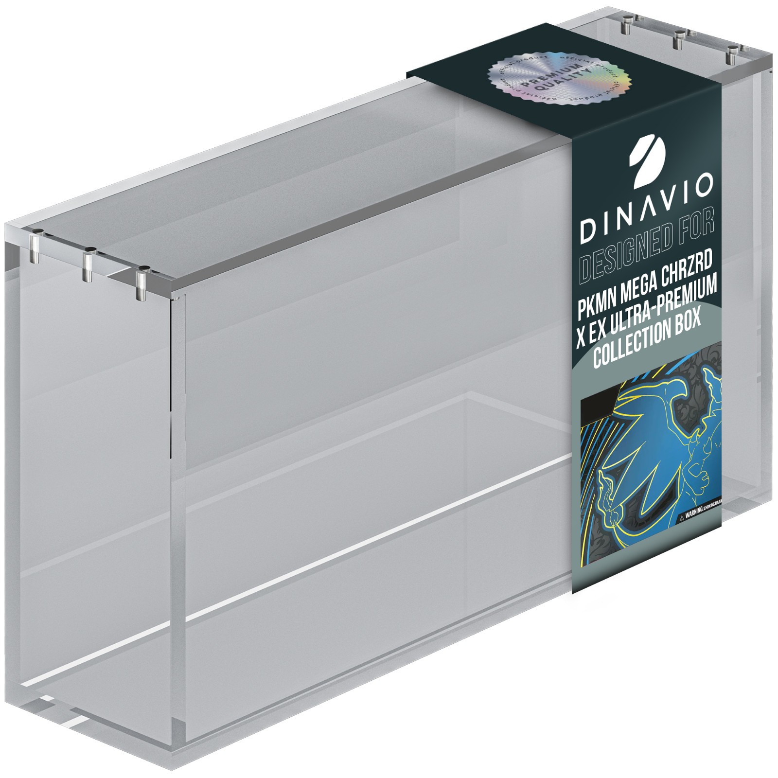 Acrylic Case for Pokemon Mega Charizard X ex Ultra Premium Collection UPC