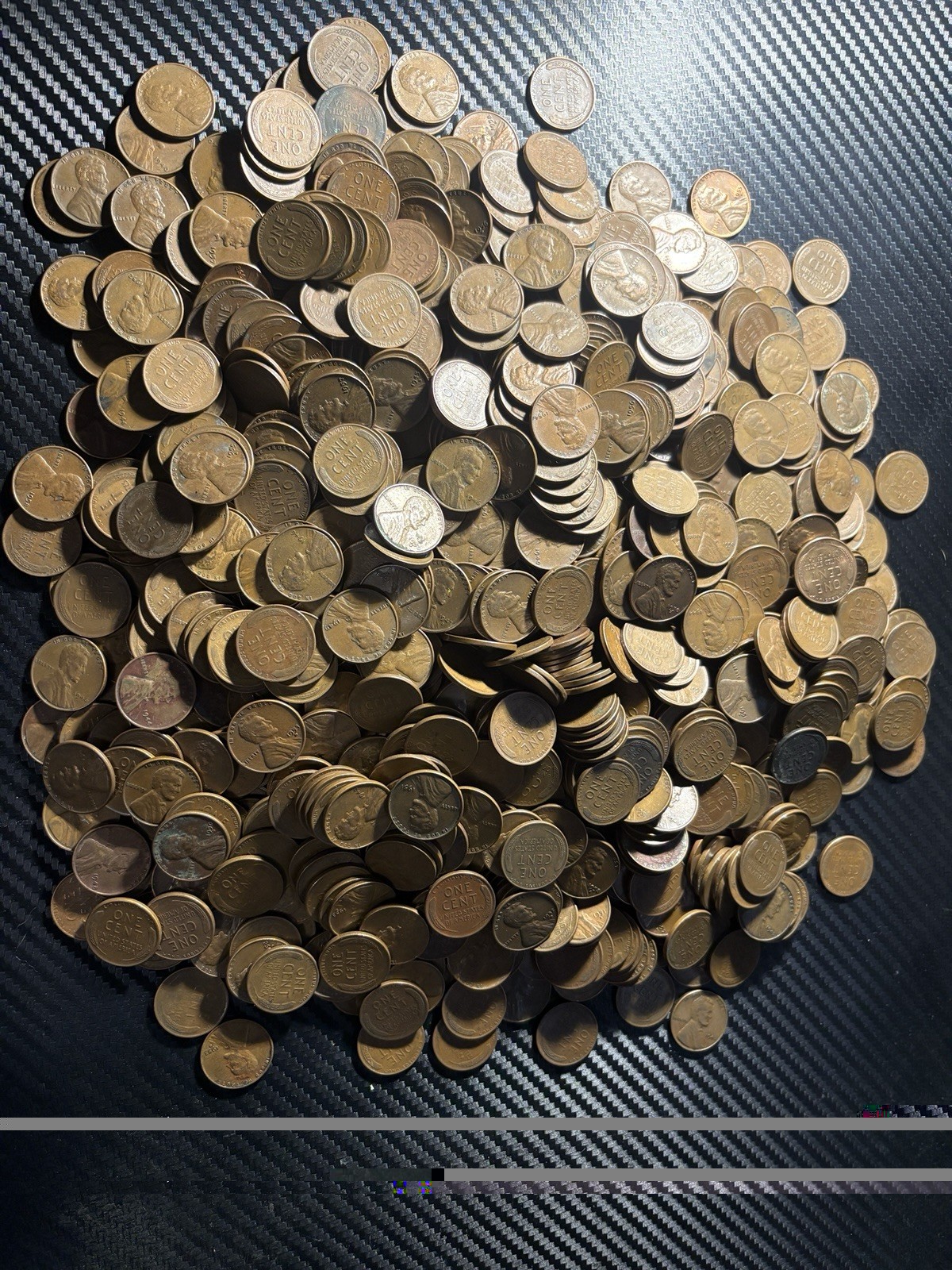 1000 Wheat Pennies 1940-1958 Lincoln Cents Bulk Lot Mixed Dates!!