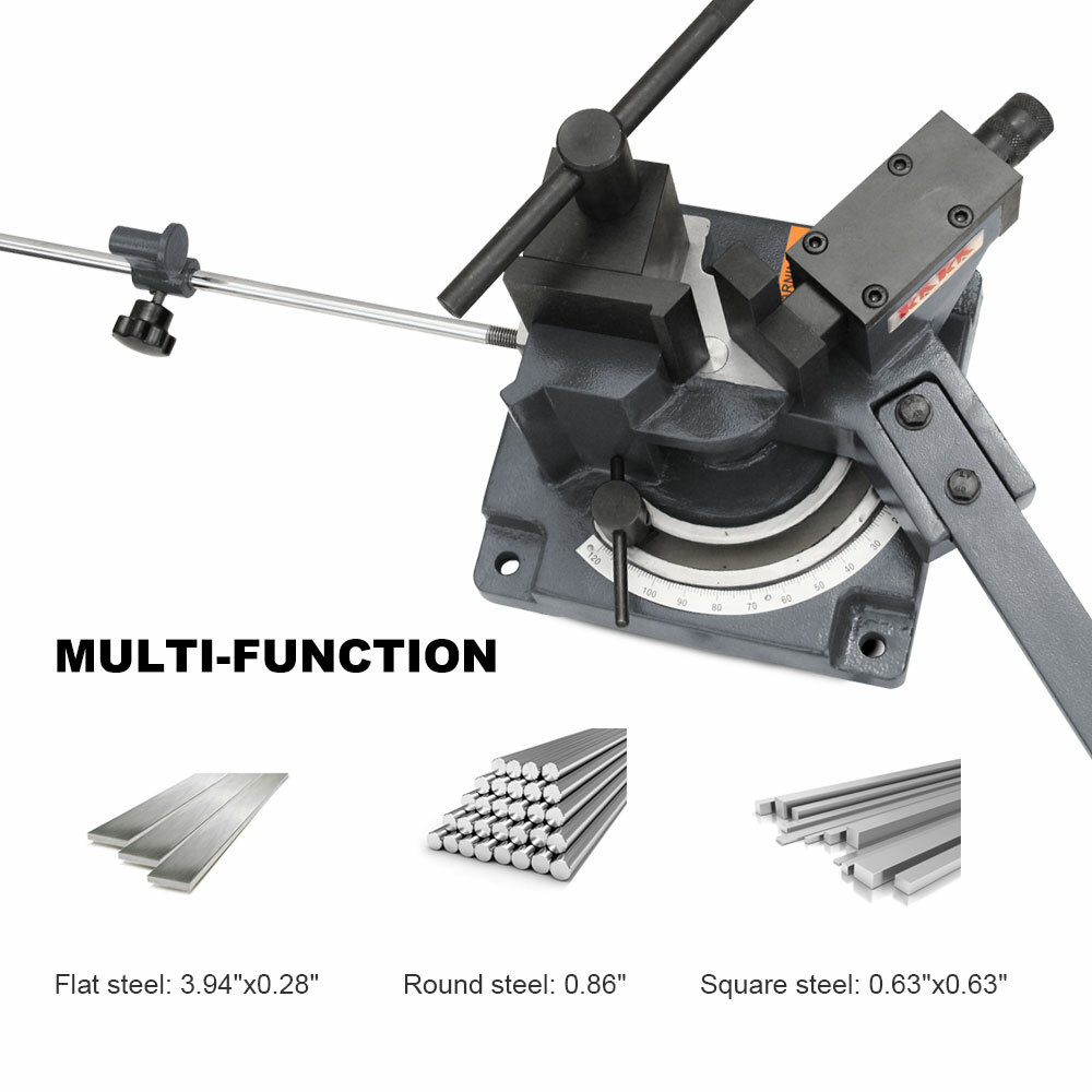 KAKA Industrial UB-100A Heavy-Duty Universal Bender,Cold Sheet Metal Bender