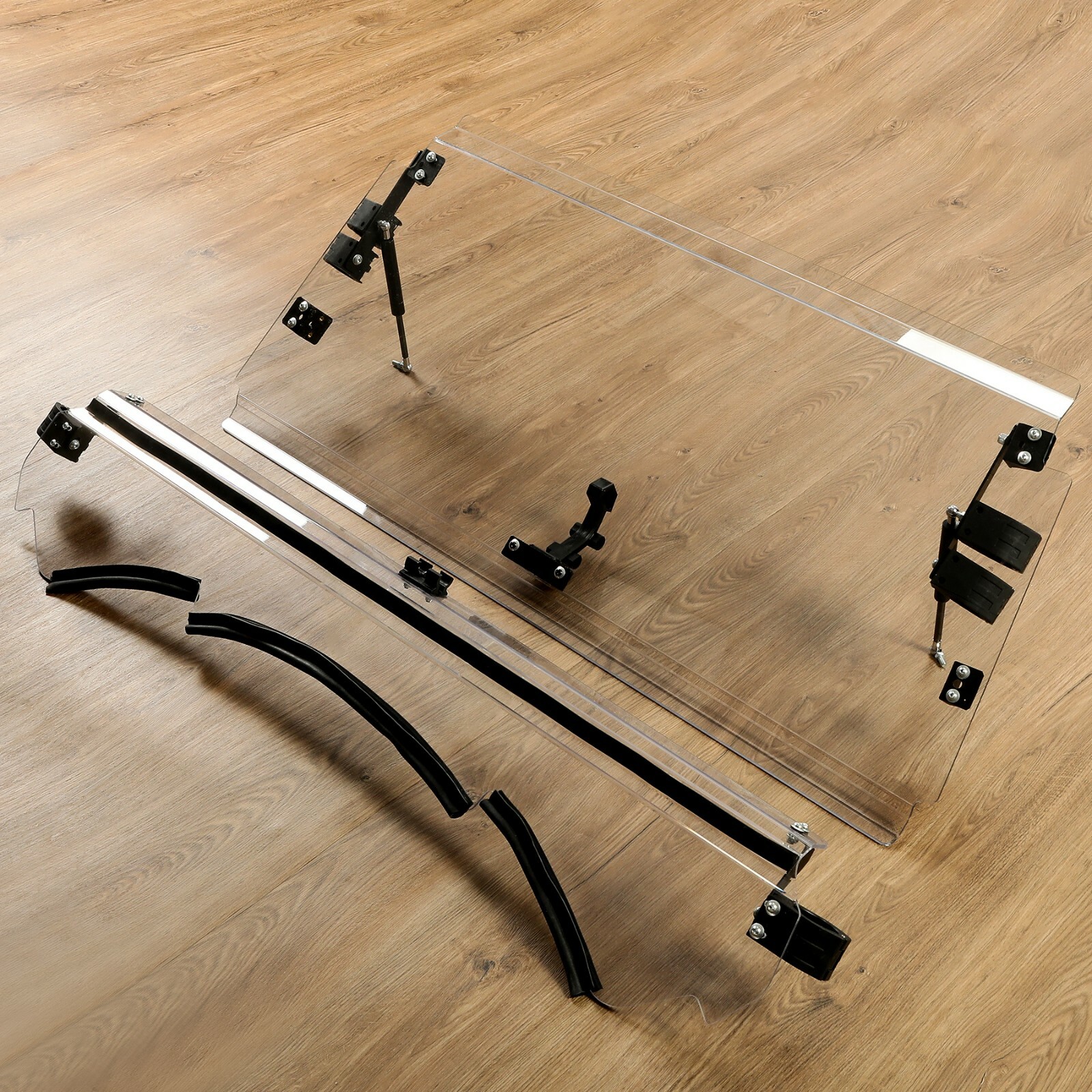 Clear Flip Windshield For 2013-2018 Can-Am Maverick 1000R/ Max 1000r/ Turbo