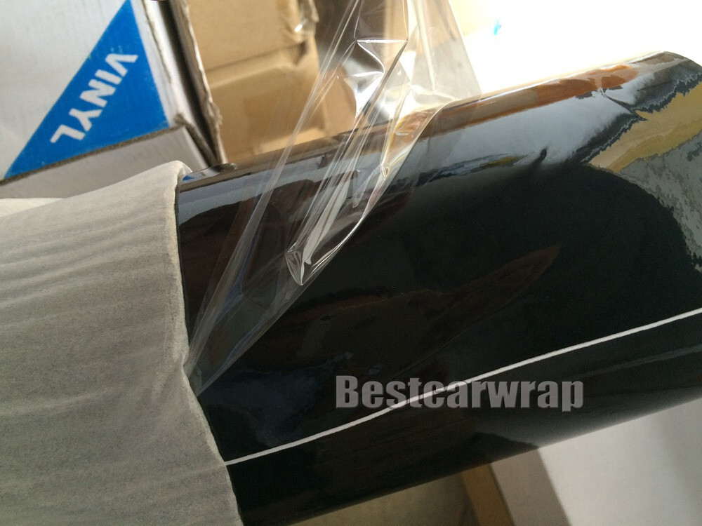 100FT Glossy Vinyl Film For Car Wrap Gloss Sticker Vehicle Foil Air Bubble Free
