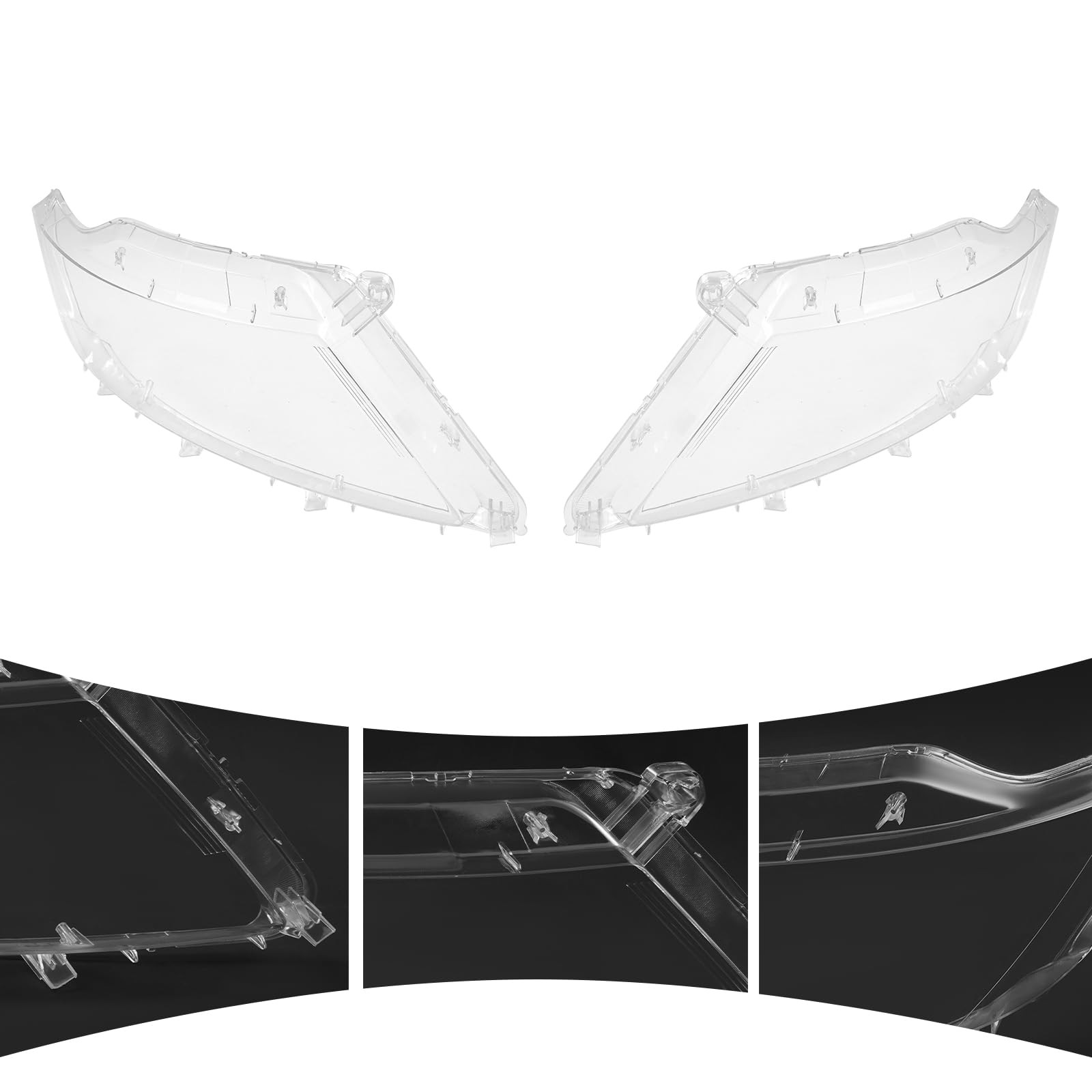 车头灯罩透明灯壳适用于林肯 MKX 2014 - 2018 替换