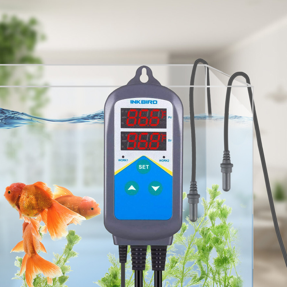 Inkbird Aquarium Thermostats Temperature Controller ITC-306T Waterproof Sensor