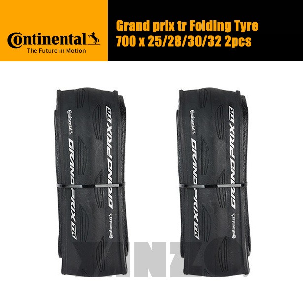 2pcs Continental Grand Prix Tr Tubeless 700*25c/28c/30c/32c Floding Black/Brown