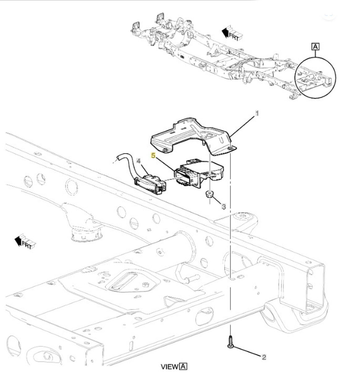 13544060 Fuel Pump Power Control Module Escalade Suburban Silverado Tahoe Yukon