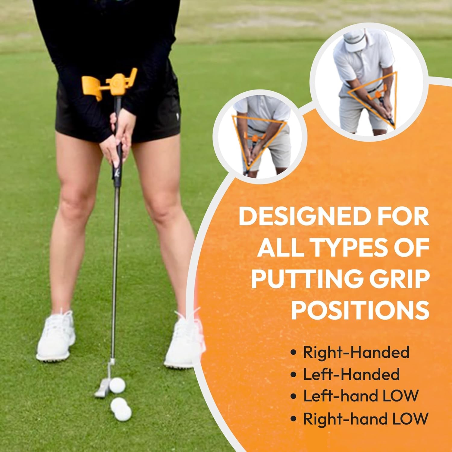 New Orange Whip Golf Putt Master